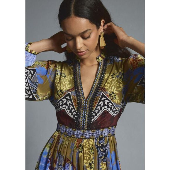 Anthropologie Bhanuni by Jyoti Patterned Maxi Dress - Picture 2 of 6